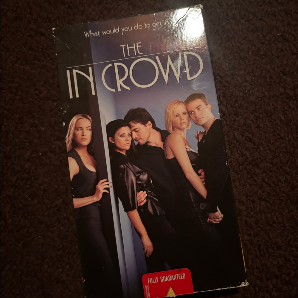 The In Crowd VHS Tape - Picture 2 of 2